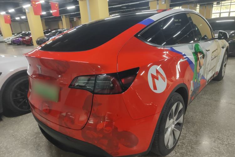 Used Tesla Model Y 2022 Revised Version Rear-Wheel Drive Rear Right 45 Deg