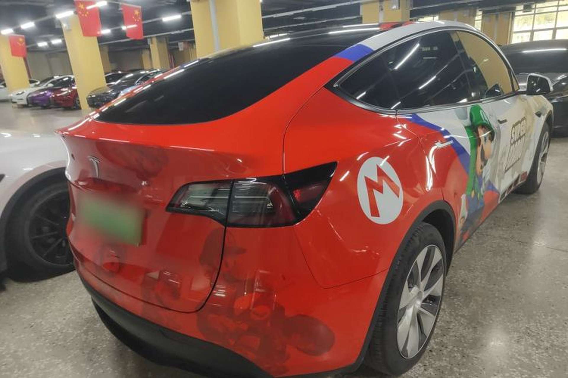Used Tesla Model Y 2022 Revised Version Rear-Wheel Drive Rear Right 45 Deg