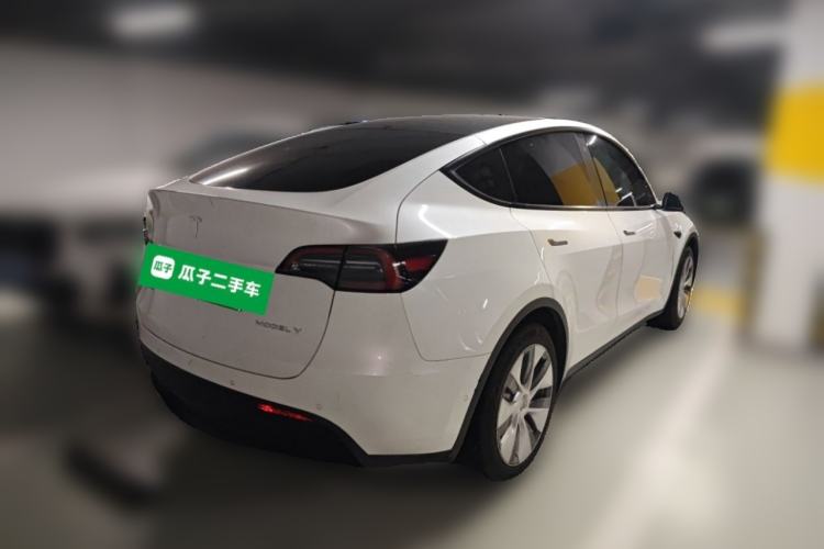 Used Tesla Model Y 2022 Rear-Wheel-Drive Version Rear Right 45 Deg