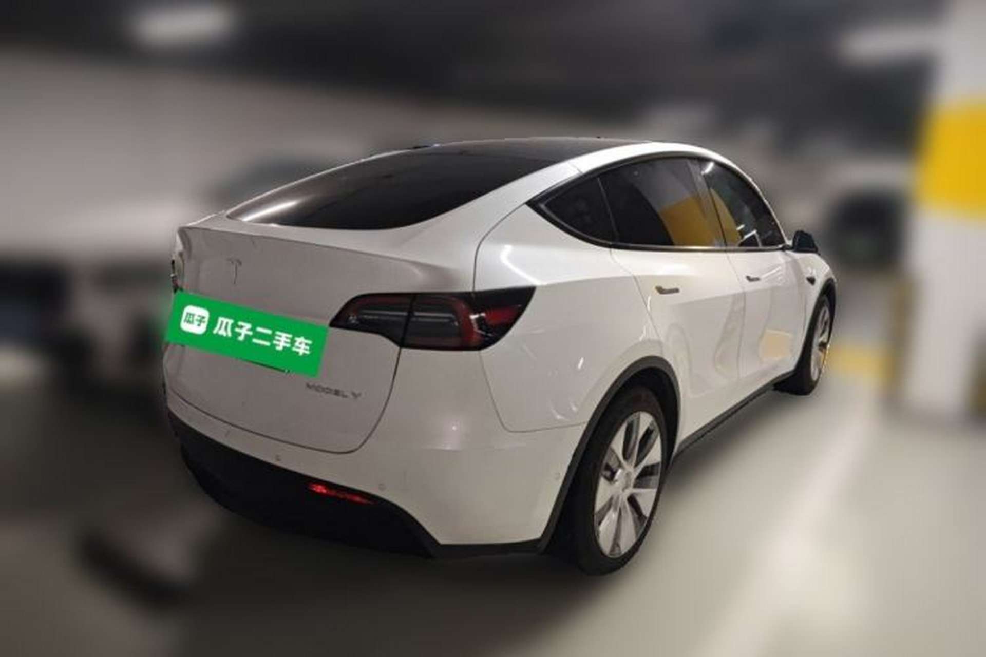 Used Tesla Model Y 2022 Rear-Wheel-Drive Version Rear Right 45 Deg