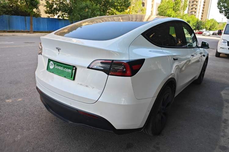 Used Tesla Model Y 2022 Rear-Wheel-Drive Version Rear Right 45 Deg