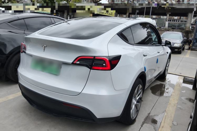 Used Tesla Model Y 2022 Revised Version Rear-Wheel Drive Rear Right 45 Deg
