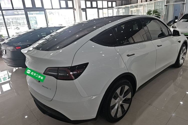 Used Tesla Model Y 2022 Revised Version Rear-Wheel Drive Rear Right 45 Deg