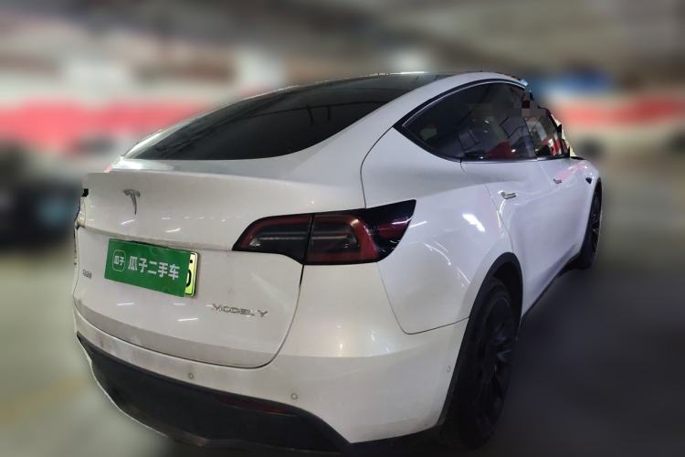 Used Tesla Model Y 2022 Rear-Wheel-Drive Version Rear Right 45 Deg