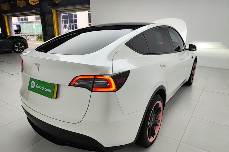Used Tesla Model Y 2022 Revised Version Rear-Wheel Drive Rear Right 45 Deg