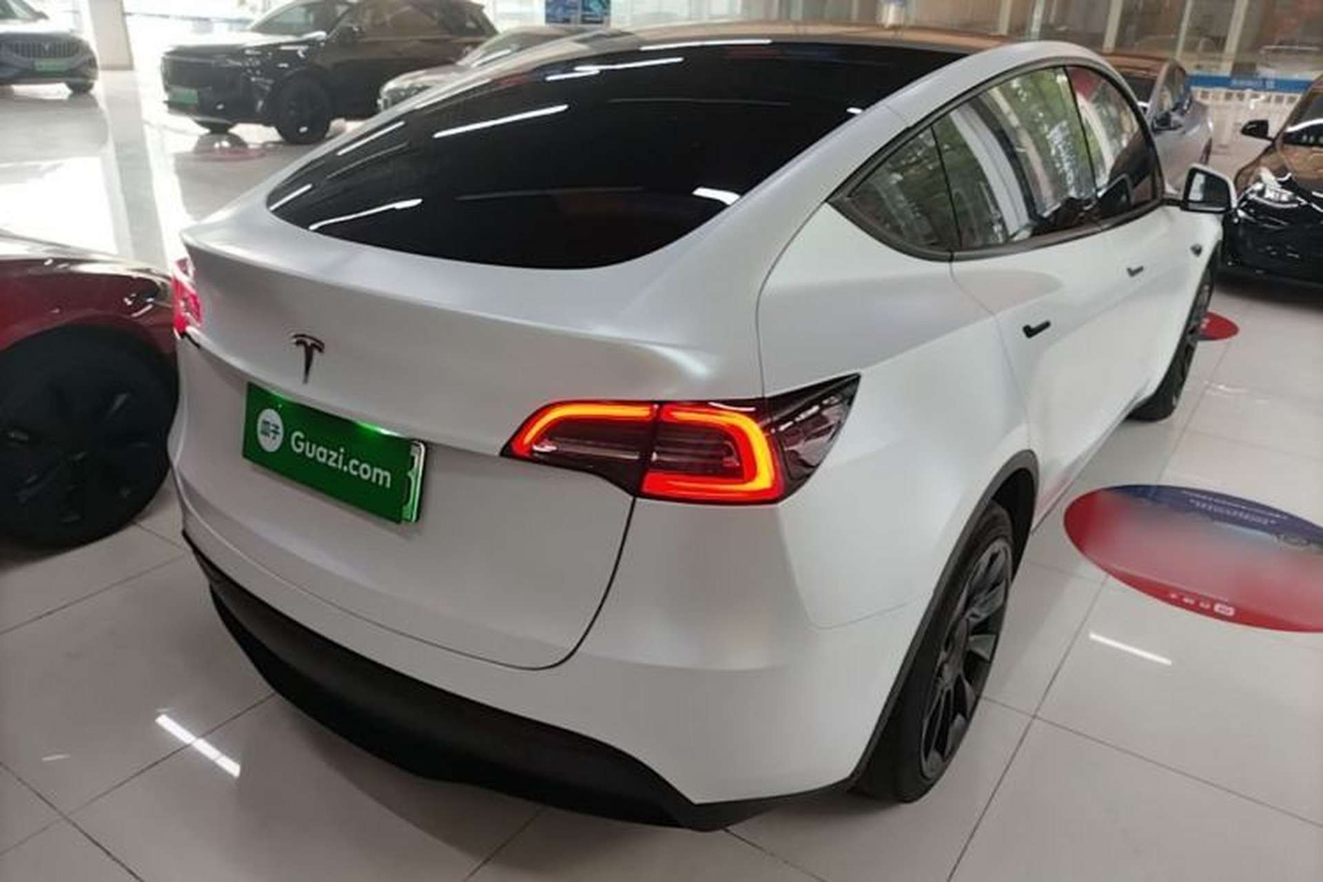 Used Tesla Model Y 2022 Long-Range All-Wheel-Drive Version Rear Right 45 Deg
