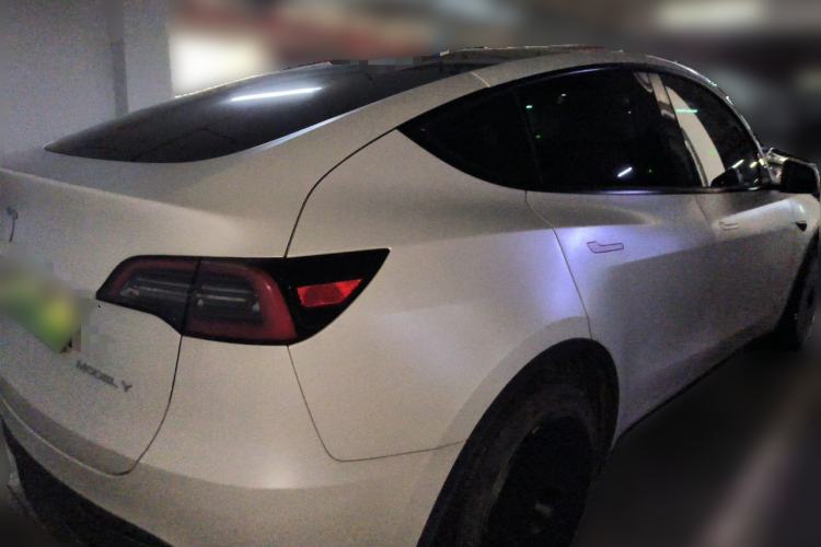 Used Tesla Model Y 2022 Revised Version Rear-Wheel Drive Rear Right 45 Deg