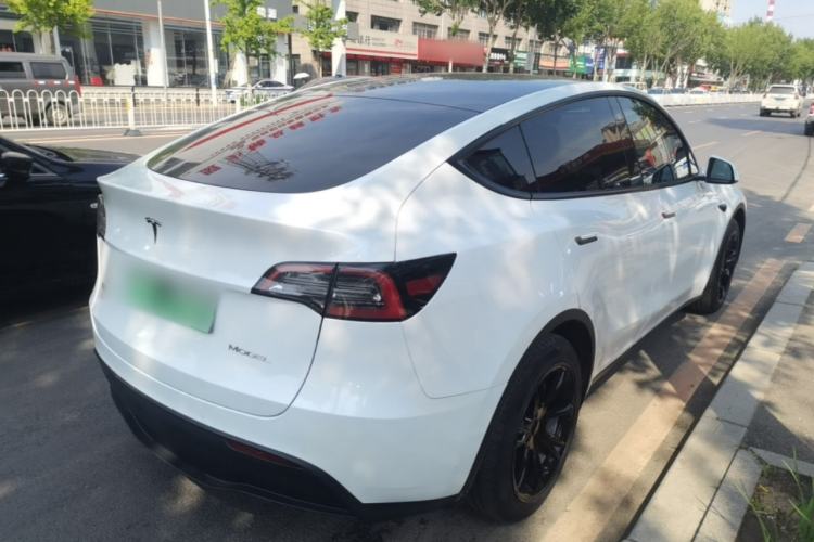 Used Tesla Model Y 2022 Revised Version Rear-Wheel Drive Rear Right 45 Deg