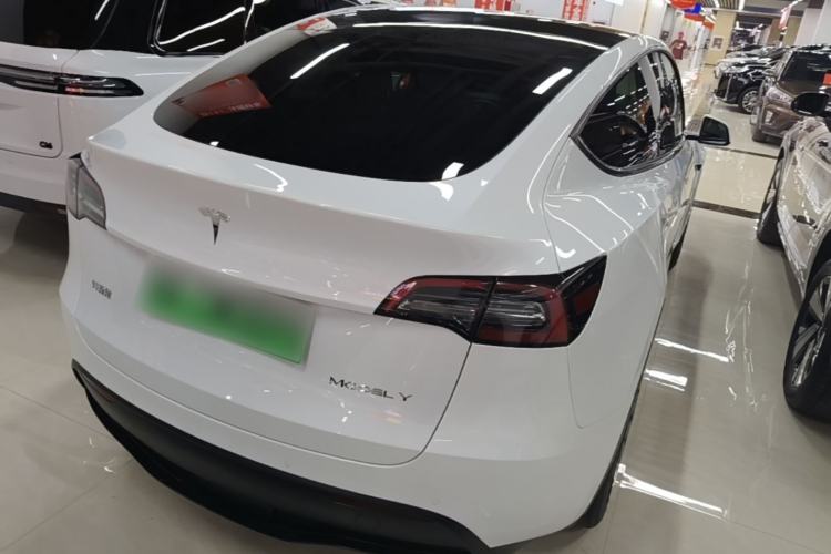 Used Tesla Model Y 2022 Revised Version Rear-Wheel Drive Rear Right 45 Deg