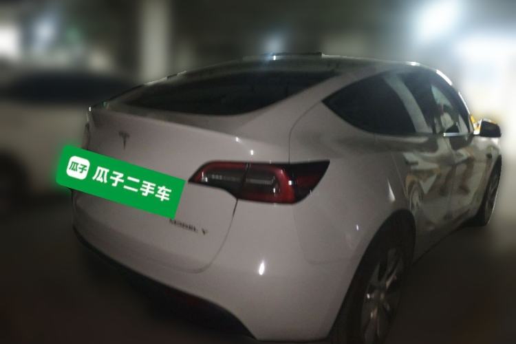 Used Tesla Model Y 2022 Revised Version Rear-Wheel Drive Rear Right 45 Deg