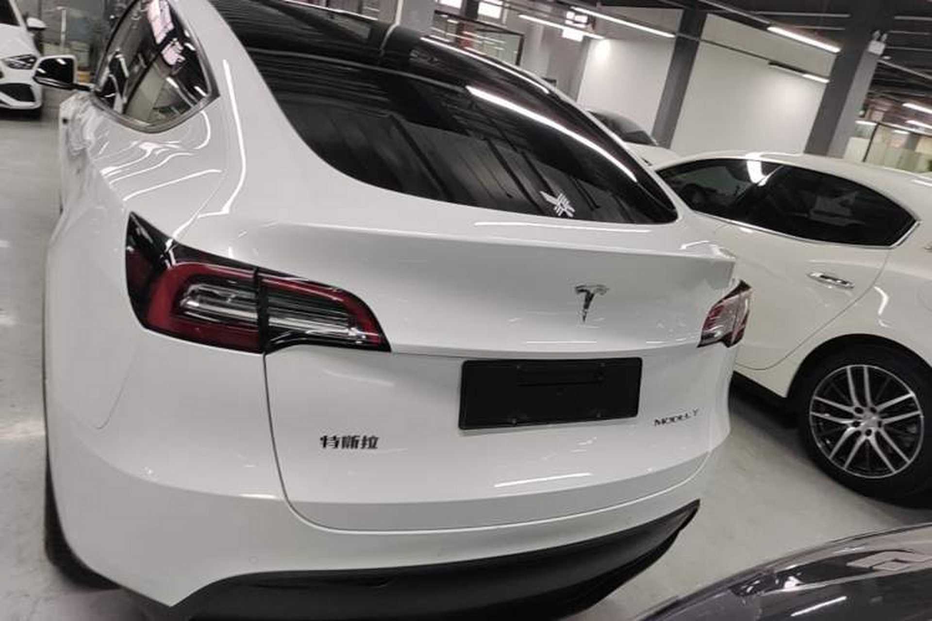 Used Tesla Model Y 2022 Rear-Wheel-Drive Version Rear