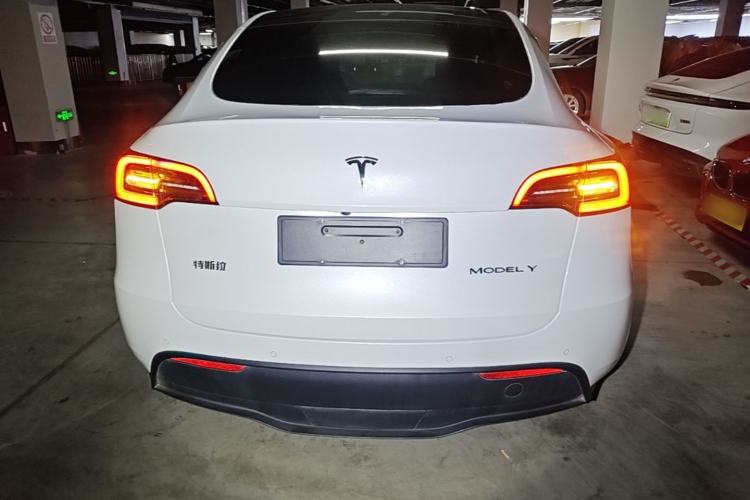 Used Tesla Model Y 2022 Revised Version Long-Range All-Wheel Drive Rear