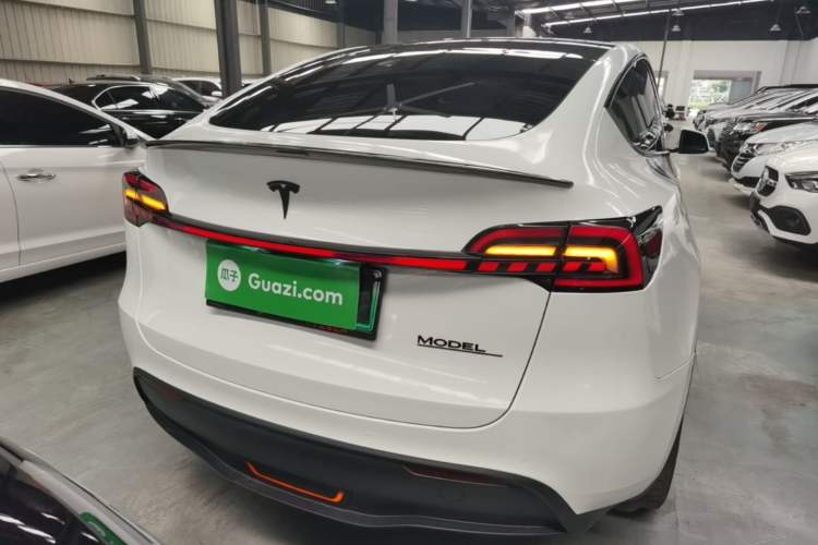 Used Tesla Model Y 2022 Revised Version Long-Range All-Wheel Drive Rear