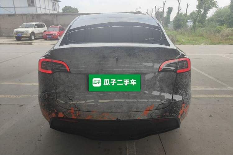 Used Tesla Model Y 2022 Revised Version Long-Range All-Wheel Drive Rear