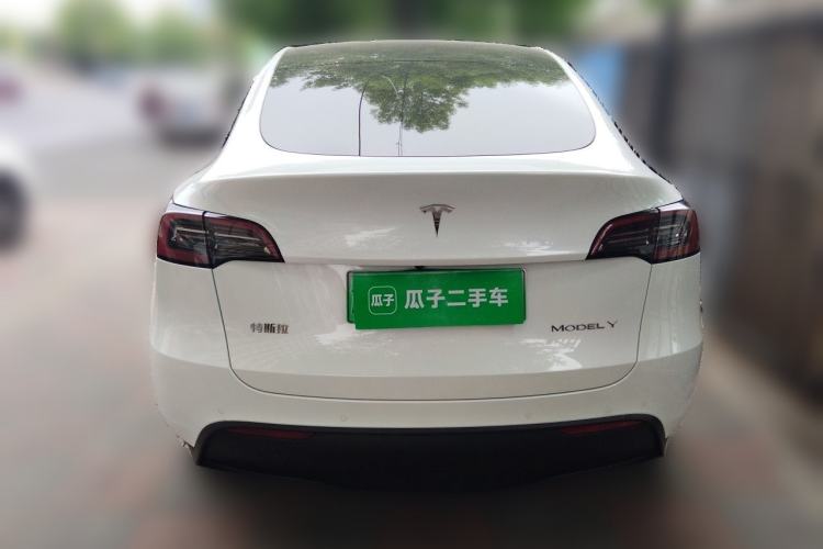 Used Tesla Model Y 2022 Revised Version Long-Range All-Wheel Drive Rear