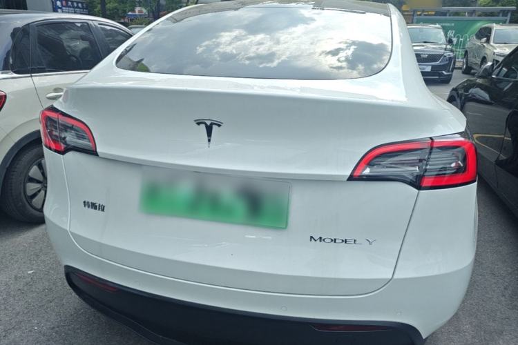 Used Tesla Model Y 2022 Revised Version Long-Range All-Wheel Drive Rear