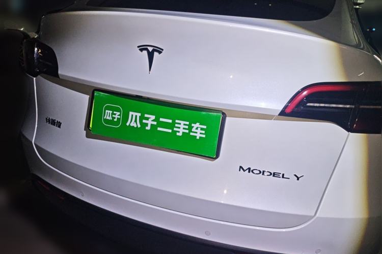 Used Tesla Model Y 2022 Revised Version Long-Range All-Wheel Drive Rear