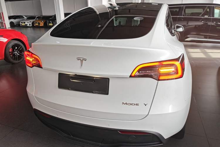 Used Tesla Model Y 2022 Long-Range All-Wheel-Drive Version Rear