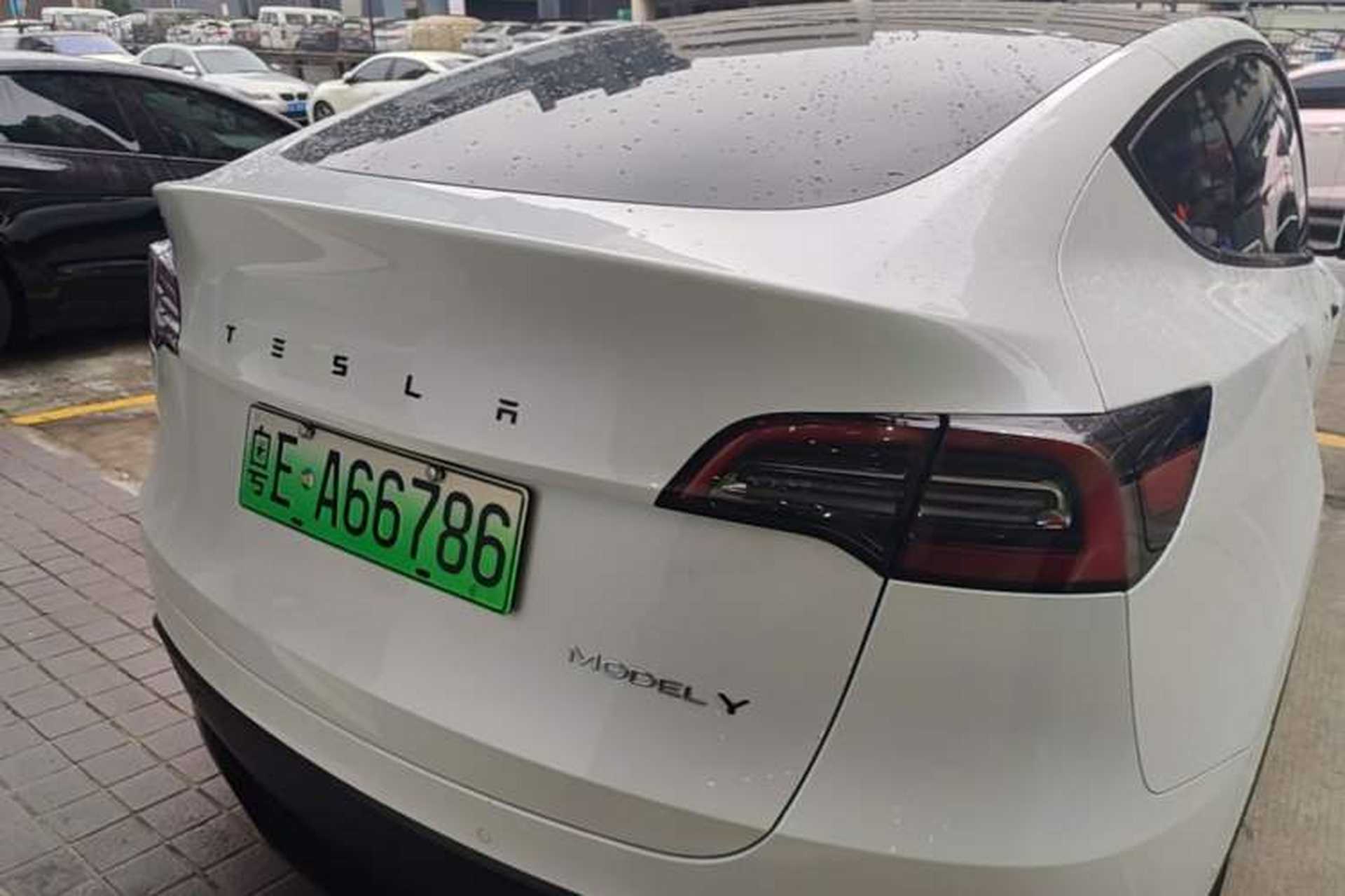 Used Tesla Model Y 2022 Revised Version Long-Range All-Wheel Drive Rear