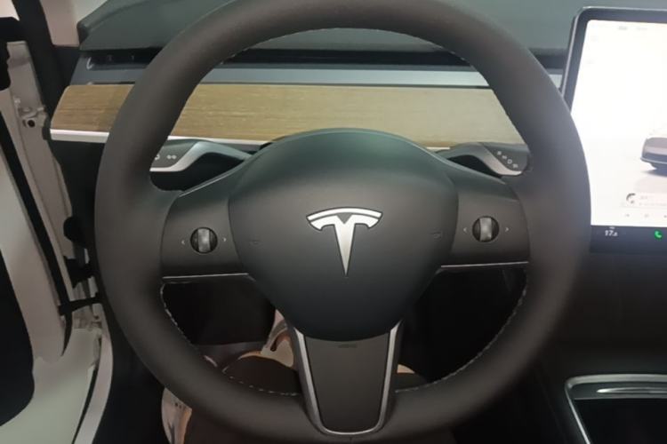 Used Tesla Model Y 2022 Performance High-Performance All-Wheel-Drive Version Steering Wheel