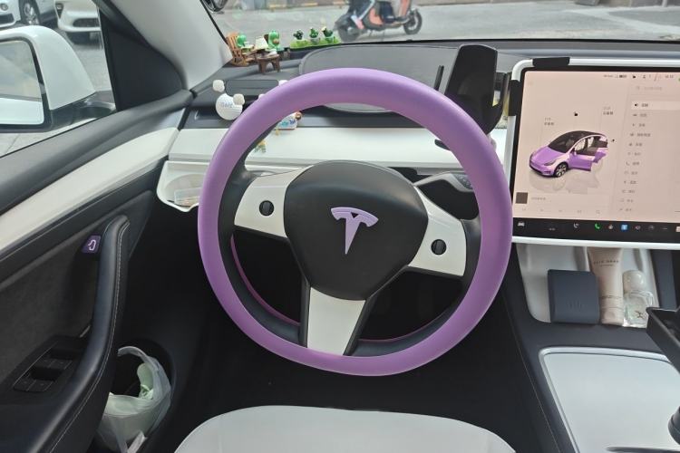 Used Tesla Model Y 2022 Revised Version Rear-Wheel Drive Steering Wheel