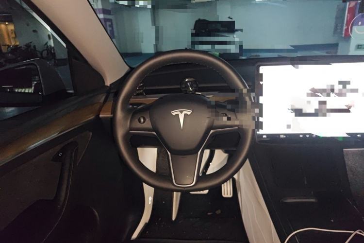 Used Tesla Model Y 2022 Revised Version Long-Range All-Wheel Drive Steering Wheel