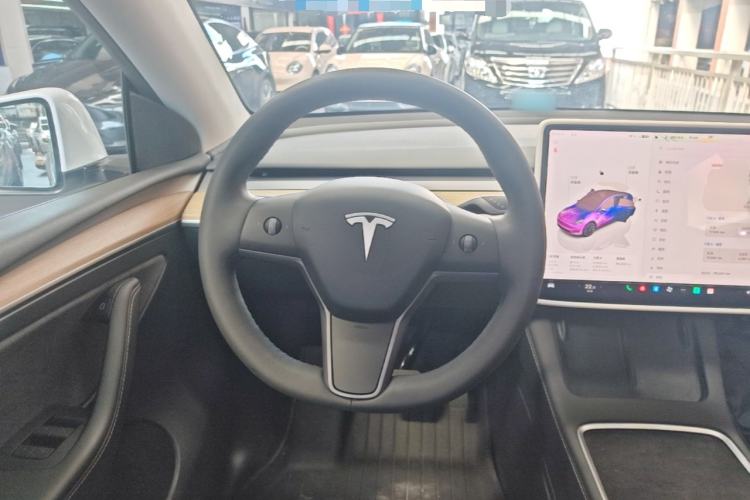 Used Tesla Model Y 2022 Revised Version Rear-Wheel Drive Steering Wheel