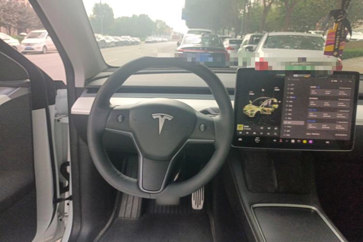Used Tesla Model Y 2022 Revised Version Long-Range All-Wheel Drive Steering Wheel