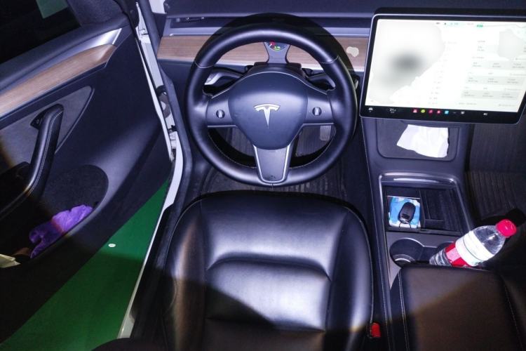 Used Tesla Model Y 2022 Rear-Wheel-Drive Version Steering Wheel