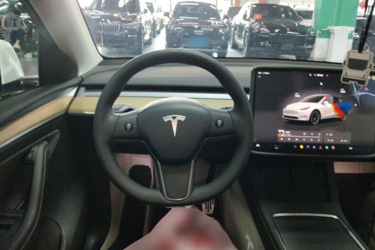 Used Tesla Model Y 2022 Revised Version Rear-Wheel Drive Steering Wheel
