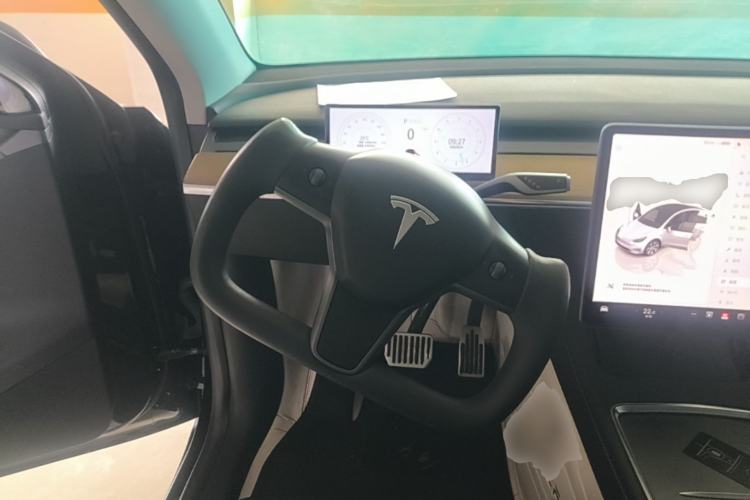 Used Tesla Model Y 2022 Revised Version Rear-Wheel Drive Steering Wheel
