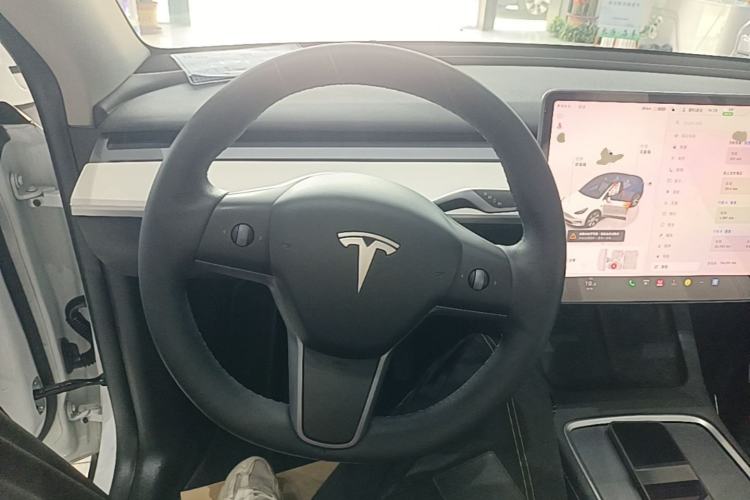 Used Tesla Model Y 2022 Revised Version Rear-Wheel Drive Steering Wheel
