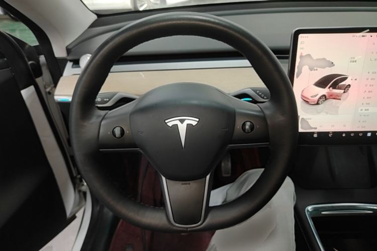 Used Tesla Model Y 2022 Rear-Wheel-Drive Version Steering Wheel