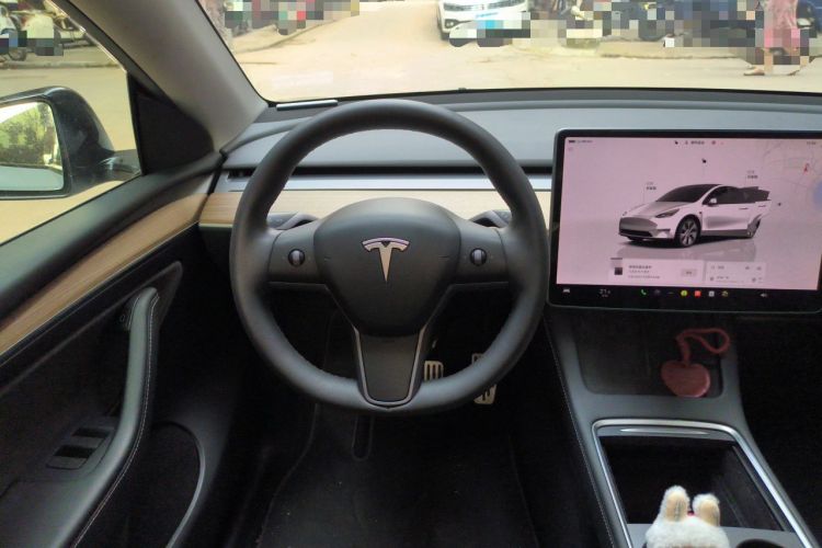 Used Tesla Model Y 2022 Rear-Wheel-Drive Version Steering Wheel