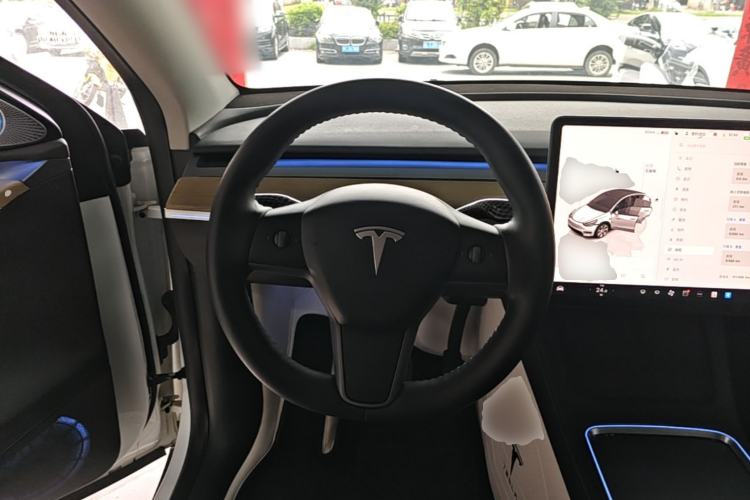 Used Tesla Model Y 2022 Rear-Wheel-Drive Version Steering Wheel