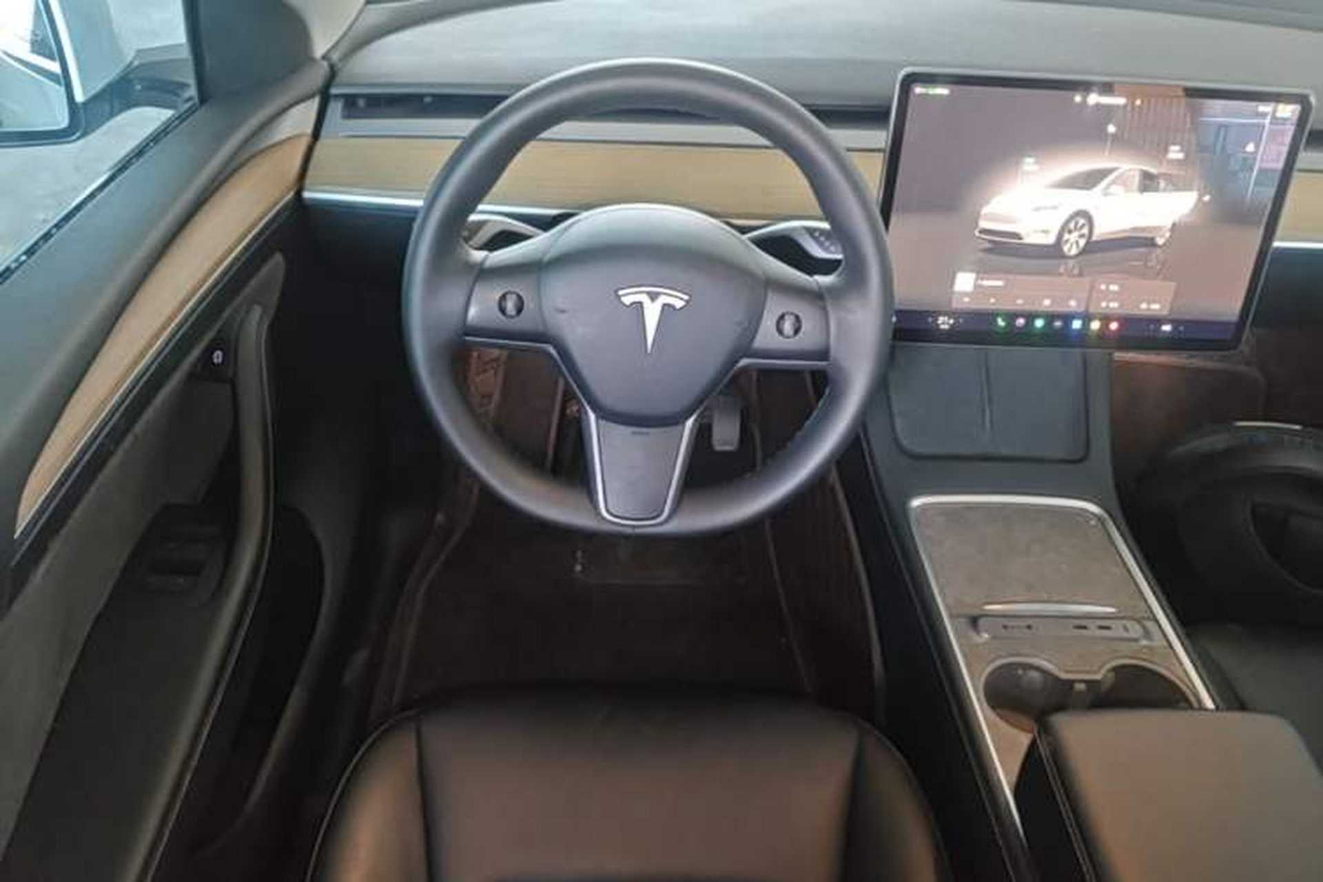 Used Tesla Model Y 2022 Revised Version Rear-Wheel Drive Steering Wheel
