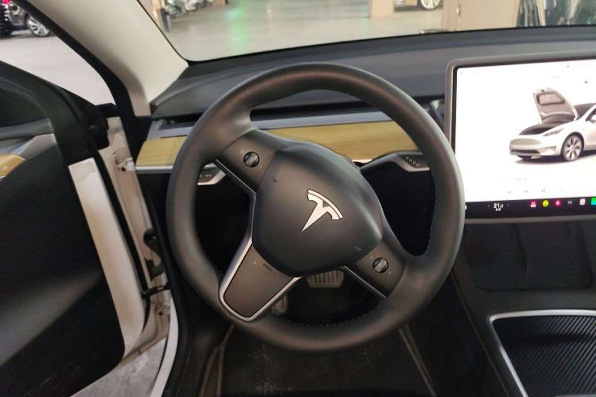 Used Tesla Model Y 2022 Revised Version Rear-Wheel Drive Steering Wheel
