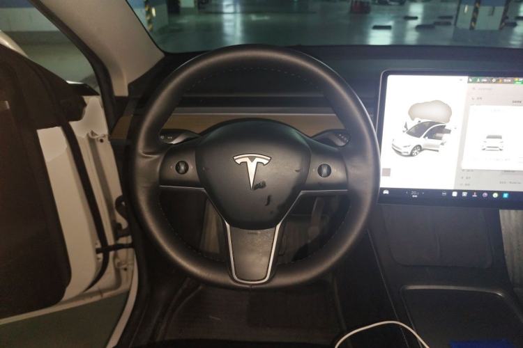 Used Tesla Model Y 2022 Revised Version Rear-Wheel Drive Steering Wheel