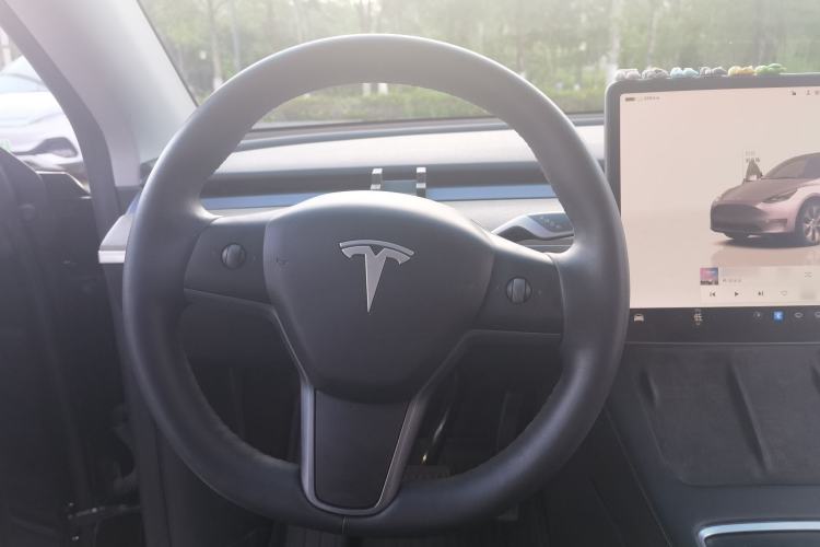 Used Tesla Model Y 2022 Revised Version Rear-Wheel Drive Steering Wheel