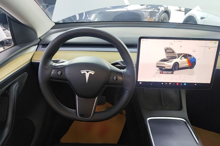 Used Tesla Model Y 2022 Revised Version Rear-Wheel Drive Steering Wheel