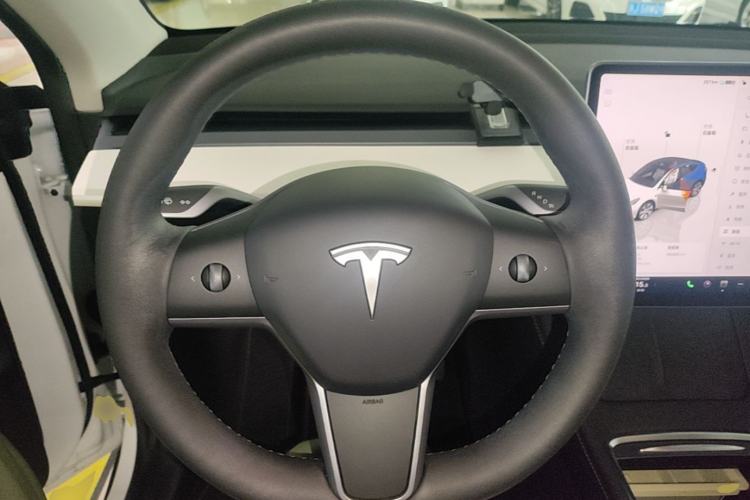 Used Tesla Model Y 2022 Rear-Wheel-Drive Version Steering Wheel