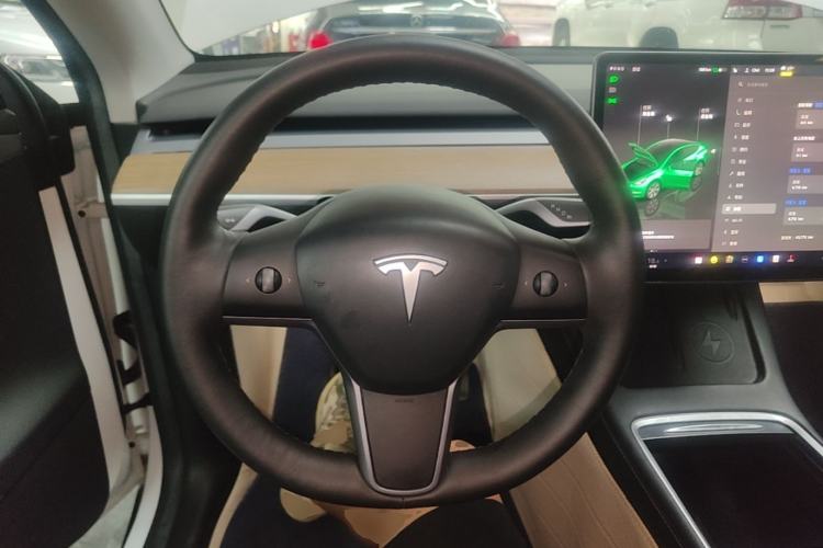 Used Tesla Model Y 2022 Rear-Wheel-Drive Version Steering Wheel
