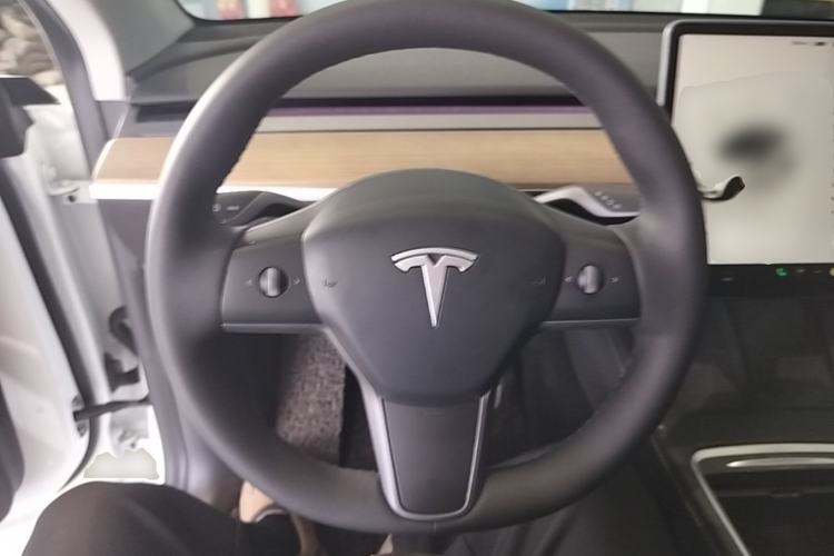 Used Tesla Model Y 2022 Rear-Wheel-Drive Version Steering Wheel