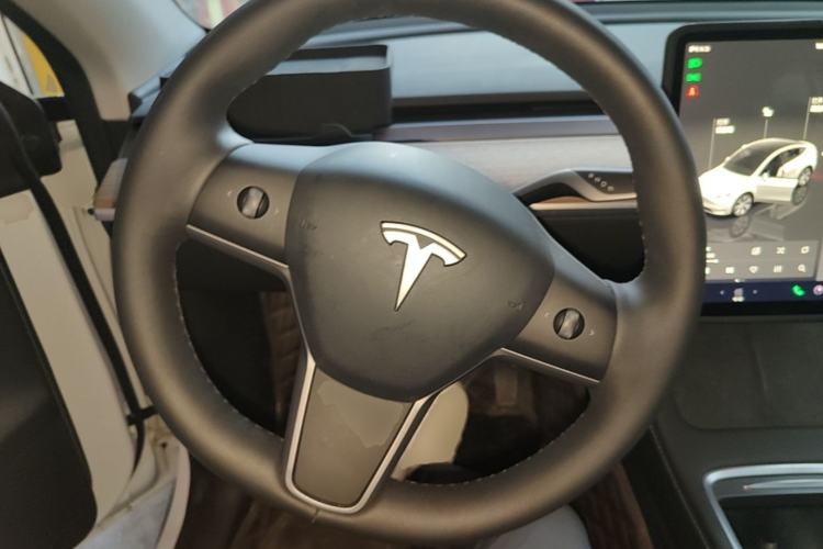 Used Tesla Model Y 2022 Rear-Wheel-Drive Version Steering Wheel