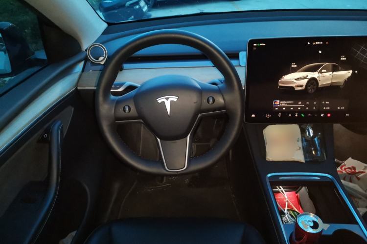 Used Tesla Model Y 2022 Revised Version Rear-Wheel Drive Steering Wheel