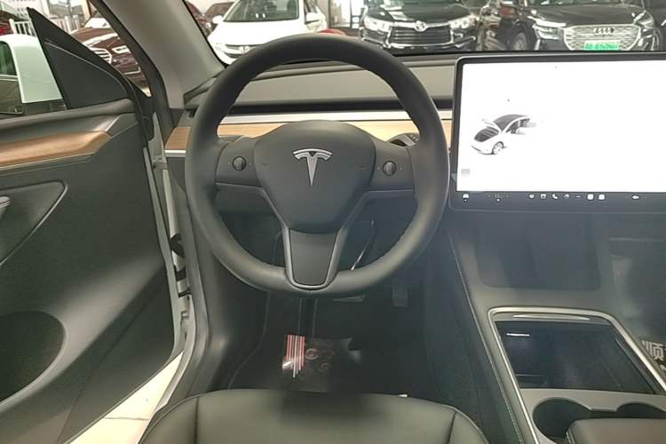 Used Tesla Model Y 2022 Rear-Wheel-Drive Version Steering Wheel