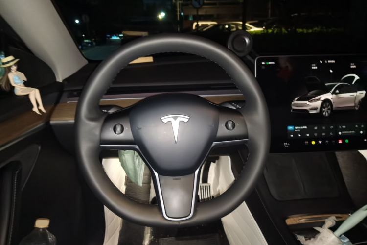 Used Tesla Model Y 2022 Rear-Wheel-Drive Version Steering Wheel
