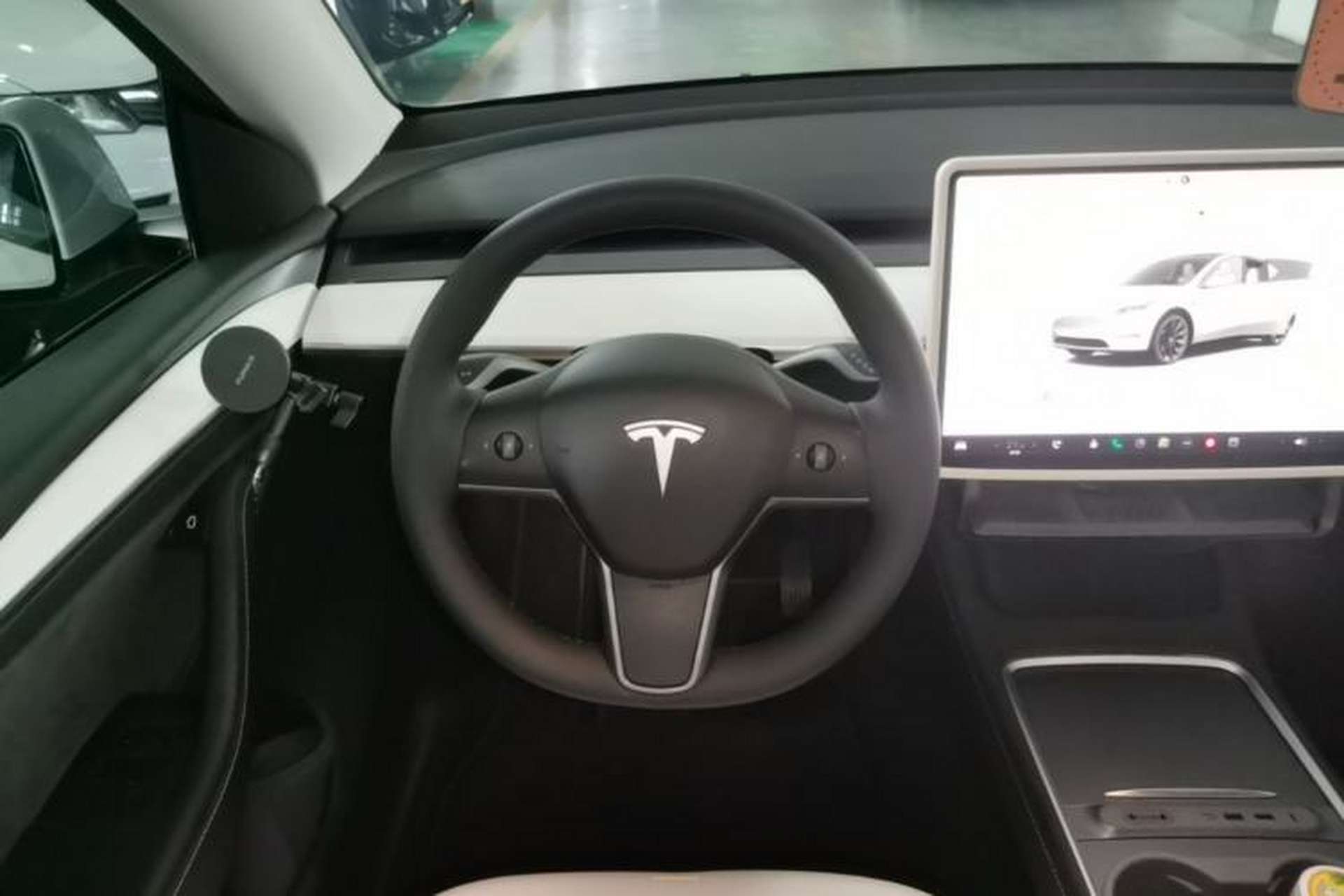 Used Tesla Model Y 2022 Revised Version Rear-Wheel Drive Steering Wheel