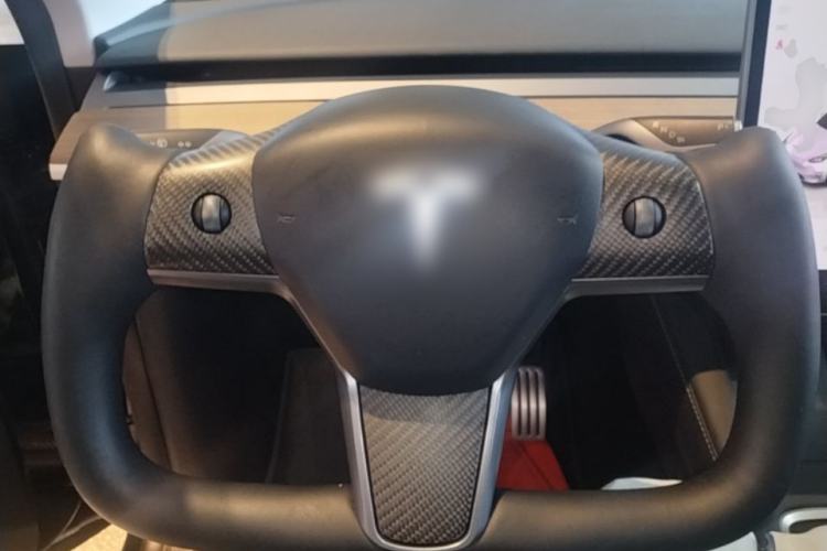 Used Tesla Model Y 2022 Performance High-Performance All-Wheel-Drive Version Steering Wheel