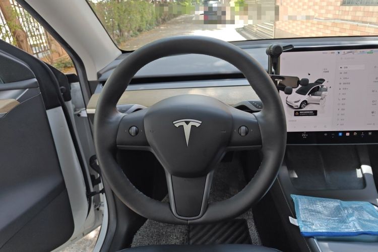 Used Tesla Model Y 2022 Rear-Wheel-Drive Version Steering Wheel